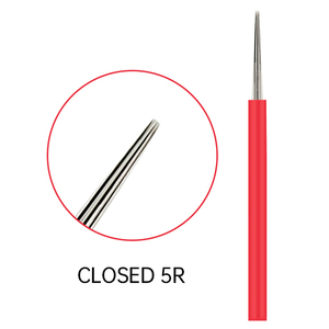 เข็มสักคิ้วแบบปิด 5R ใบมีดไมโครเบลดแบบใช้แล้วทิ้งสำหรับปากกาแต่งหน้าถาวรแบบแมนนวล - Product Image 2
