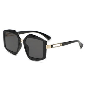 Lunettes de soleil rétro pour femmes, UV400, monture en PC, verres en résine, type 3, pare-soleil YC1033 - Product Image 2