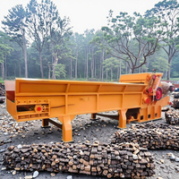 Nouvelle condition Diesel machines forestières broyeur à bois Machine conception horizontale pour Branches arbres souches noyau moteur essentiel