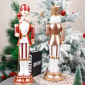 Noel için Redeco sıcak satış fındıkkıran sevimli noel fındıkkıran asker reçine noel dekorasyon fındıkkıran hediyeler el sanatları