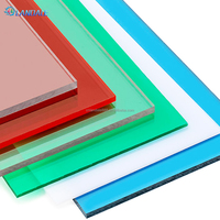 Plaque solide en polycarbonate de 8 mm avec revêtement UV anti-âge, personnalisable en usine, utilisée pour l'équipement d'éclairage