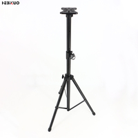 Support de haut-parleur de sol HEBIKUO Y-501 à paroi tubulaire épaissie, support universel réglable pour système audio surround