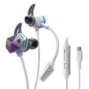 Auriculares PLEXTONE RX3 RGB Tipo-C, Auriculares Intrauditivos con Cable, Auriculares para Juegos con Micrófono Largo, Auriculares para Deportes Electrónicos - Product Image 1
