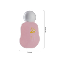 Flacon de crème solaire PE de 30 ml et 50 ml, flacon de crème cosmétique avec bouchon à vis en forme de boule