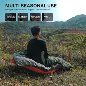 HOMFUL Siêu Nhẹ Xách Tay Polyester Mùa Đông Người Lớn Ngoài Trời Nhỏ Gọn Duy Nhất Cắm Trại Túi Ngủ - Product Image 3