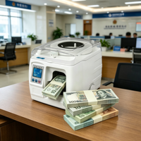 Attacheuse de billets électrique professionnelle à tension réglable, sangle 2S, PLC, consommables à faible coût, garantie 1 an, pour institutions financières