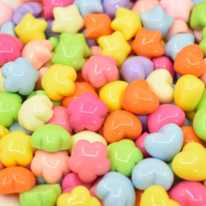 Adornos de Resina con Forma de Corazón, Estrella, Flor y Arcoíris, para Manualidades, Scrapbooking, Accesorios para el Cabello y Bodas - Product Image 1