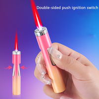DEBANG briquet coupe-vent 2025 nouveau Mini Fidget Spinner décompression multicolore en option gaz Butane allume-cigare