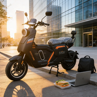 Moto électrique tout-terrain 1500W haute vitesse U2 U7, batterie LiFePO4, scooter/vélo pour adulte