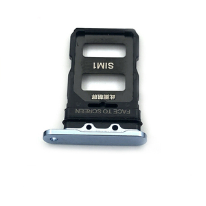 Vassoio porta SIM Dual Cut blu per Xiaomi Mi 11, parte di ricambio da inserire tra schermo e telaio - Product Image 1
