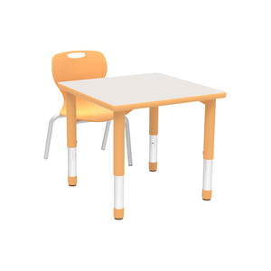 Meubles de garderie, ensemble table et chaises pour enfants, table d'étude, chaise, mobilier de maternelle, activité en classe, bureau et chaise combinés - Product Image 4