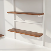 Lit superposé moderne et réglable pour enfants, avec bureau d'étude, escalier, cadre métallique, garde-corps et gain de place