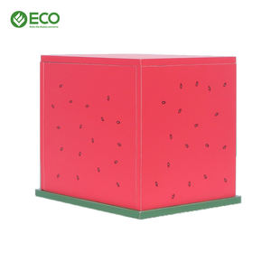 Eco Custom Cartoon Fashion Vierkant Dubbellaags Kattenbed Grot Kat Huis Cat Scratcher Kartonnen Pad Krabmat Met Kattenkruid - Product Image 3