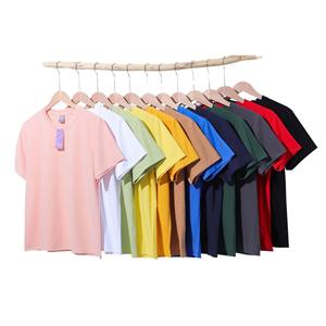 เสื้อยืดผู้ชายคอตตอนผสมโซโรนา 210 แกรม พิมพ์โลโก้ได้ แห้งเร็ว เป็นมิตรกับสิ่งแวดล้อม ทรงโอเวอร์ไซส์ สวมใส่สบาย ไซส์ใหญ่พิเศษ 6XL - Product Image 1