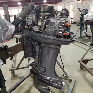 Factory Wholesale Water Cooled 2 Stroke 40 <b>Motor</b> Boat Engine <b>Motor</b> <b>40hp</b> Start With Controls - Product Image 5