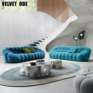 Sofá BUBBLE de Roche Bobois, Diseño de Lujo Comprimido, Nuevo, Cómodo y Económico para la Sala de Estar - Product Image 1