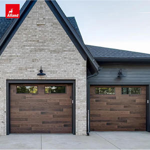 Portes <span class=keywords><strong>de</strong></span> <span class=keywords><strong>garage</strong></span> en bois motorisées à enroulement extérieur <span class=keywords><strong>de</strong></span> luxe <span class=keywords><strong>de</strong></span> haute technologie européennes Allandgroup pour les constructeurs et les entrepôts - Product Image 1