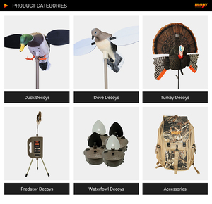 MOJO Outdoors 2424Hot Sale Wing Set <strong>for</strong> Spinning Wing Duck <strong>Hunting</strong> <strong>Decoys</strong> Teal Woody With Left Right Wings - Product Image 2