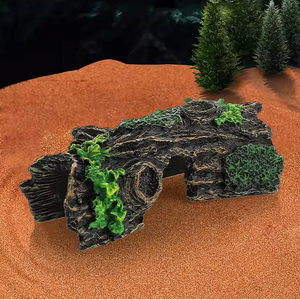 Super Simulation Arbre Trou Fish Tank <span class=keywords><strong>Reptile</strong></span> Amphibien Fournitures Garde Palais Lézard Aquarium Aménagement Paysager Arbre Trou Nid Escalade - Product Image 4