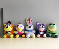 Usine en gros 15/20cm 8 "cinq nuits à Freddy's Halloween peluche FNaF jeu de vapeur en peluche pour Machine à griffes