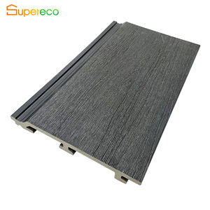 Supereco-Panel de pared WPC para exteriores, resistente al agua, ignífugo, diseño moderno, 33 colores, revestimiento de pared compuesto externo - Product Image 3