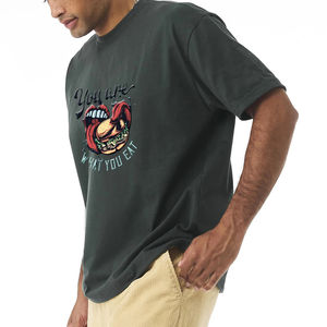 T-shirt à manches courtes 100 % coton 300 GSM léger, respirant et à séchage rapide, fabriqué par un fabricant professionnel, personnalisable - Product Image 2