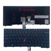 Clavier anglais américain pour ordinateur portable T440 T450 T460 T440S T450S E431 E440 X240 X250 X260 T540P W540 W541 T550 T560 E531 E540 L540 L440