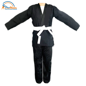 Uniforme de judo gi para adultos y niños, uniforme de diseño personalizado de la mejor calidad, color negro, venta al por mayor - Product Image 2