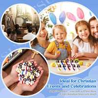 Mini Adornos Religiosos de PVC Ecológicos para Pascua, Figuras de Jesús que te Ama, Juguetes al por Mayor, Pequeñas Figuras de Jesús, Modelo de Artesanía en Resina