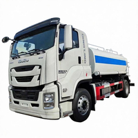 Camion-citerne à eau 1SUZU 4X2 15CBM à canon brumisateur pour la lutte contre la poussière, idéal pour les travaux d'assainissement – Vente directe usine