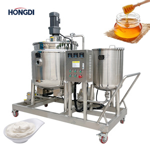 High quality customized model liquid mixing tank emulsifying tank with cleaning tank for yogurt fermentation pigment mixing - Product Image 1