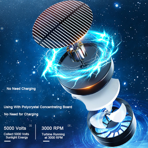 New Alloy Perfume Purifier Fan <strong>Car</strong> <strong>Diffuser</strong> Air Freshener Vent <strong>Clip</strong> Solid Parfums Auto Lasting Light Fragrance - Product Image 6