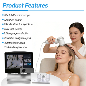 8 개 언어의 신상품 T5 AI 지능형 모발 및 두피 분석 두피 분석기 - Product Image 5