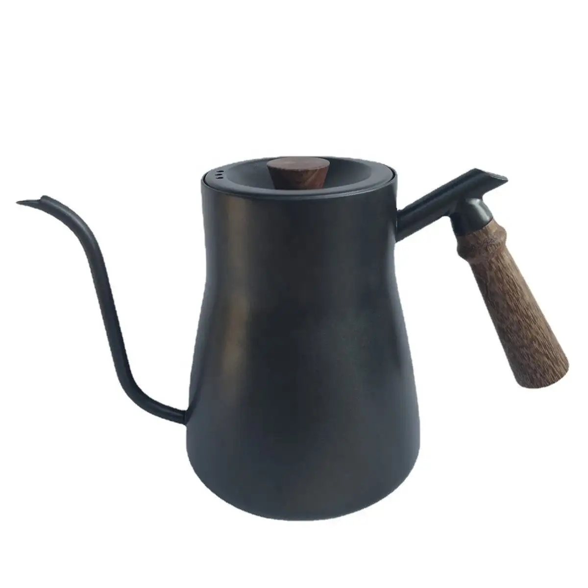Vendita calda per uso alimentare in acciaio inox bollitore acqua per versare sopra il caffè a collo di cigno con termometro