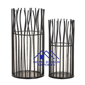 Centros de mesa y decoración de boda 2025 última colección de portavelas Venta caliente portavelas de aluminio - Product Image 6