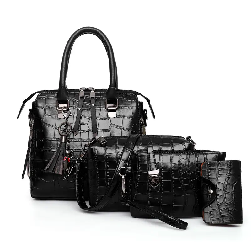 आर्बबिट ब्रांड फैशन पु सामग्री महिलाओं के हाथ बैग 3 से 4 बैग सेट
