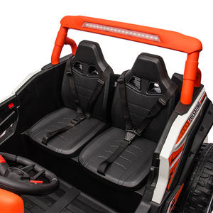 Vente en gros d'usine de voiture autoportée Buggy CE électrique pour enfants <span class=keywords><strong>Quad</strong></span> Utv 12V 4x4 avec roues en caoutchouc et siège en cuir - Product Image 5