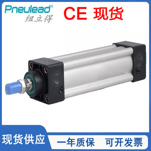Cilindro Neumático Pneulea con Cuerpo de Aluminio 32 40 50 63 80 100 mm Estándar de Uso General - Product Image 5