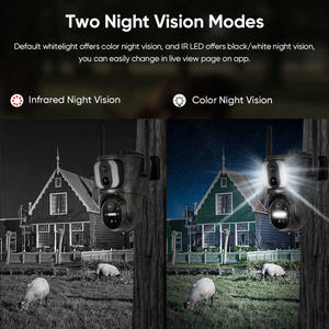 Wistino ubox 6mp hd לוח סולארי אבטחה חיצוני ccctv מצלמת טלוויזיה האחרונה ptz 4g wifi שמש מופעל רשת טכנולוגית cmos חיישן cmos - Product Image 4
