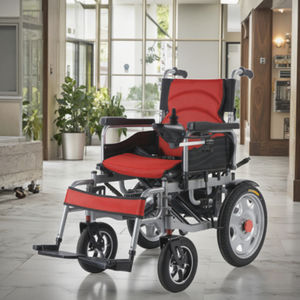 Sedia a rotelle elettrica reclinabile in stile sportivo per disabili alimentata da motore sedia a rotelle motorizzata facile da usare - Product Image 6