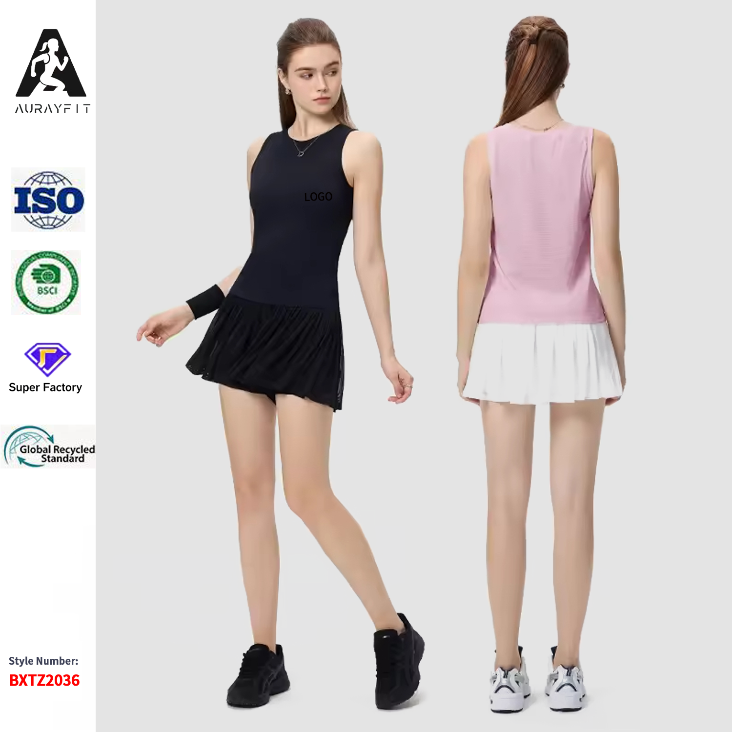 Sports Sleeveless Tight Women's New Quick-drying Spandex/Nylon Yoga Vest Pilates Training Running Badminton Fitness Top