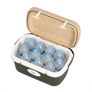 กล่องเก็บความเย็น SB TECH Living Ovoje Camping Icebox  PP Cooler Box 11L+25L SET รูปทรงสี่เหลี่ยมผืนผ้า กล่องเก็บอาหาร PP  พร้อมแผ่นน้ำแข็งแบบใช้ซ้ำได้  รับทำโลโก้ตามสั่ง - Product Image 6