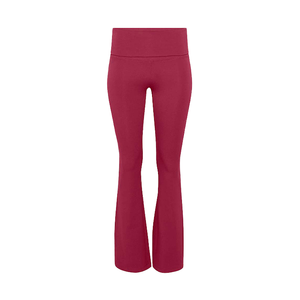 Pantalon de yoga évasé taille haute respirant pour femme, idéal pour le sport, le fitness et le Pilates, effet push-up, vente en gros pour la saison estivale - Product Image 1