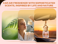 Diffuseur d'aromathérapie rond en verre violet de 8 ml pour voiture, flacon vide rechargeable, OEM en gros