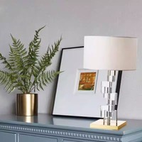 American Light Luxury Nordic Creative Transparent Block Simple Modern Bedroom Bedside Acrylic Table Lamp