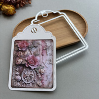 Moule de découpe d'étiquettes en forme de lettres, idéal pour les albums de scrapbooking et la décoration intérieure, pour la création de pages détachées.