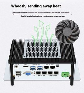 Harga pabrik Pc Mini tertanam dengan kipas untuk pembuangan panas Cepat 12 Gen Intel Core I3 I5 I7 kotak komputer Desktop Mini - Product Image 3