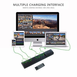 ปลั๊กอเนกประสงค์สำหรับ <span class=keywords><strong>MacBook</strong></span> Pro Air แล็ปท็อป,ตัวป้องกันไฟกระชากรีโมตคอนโทรลอัจฉริยะ EU 5ปลั๊ก AC - Product Image 3