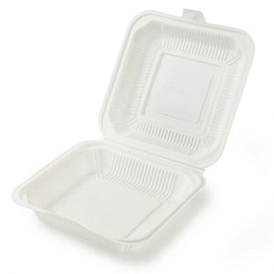 Contenants alimentaires jetables compostables en amidon de maïs, boîtes à lunch biodégradables - Product Image 1