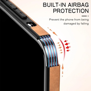Custodia per Telefono in Pelle di Agnello su Misura per <span class=keywords><strong>iPhone</strong></span> 17 16 15 <span class=keywords><strong>Pro</strong></span> <span class=keywords><strong>Max</strong></span> Mobile <span class=keywords><strong>13</strong></span> 12 11 14 Plus Accessori Cover Posteriore in Silicone PU - Product Image 4